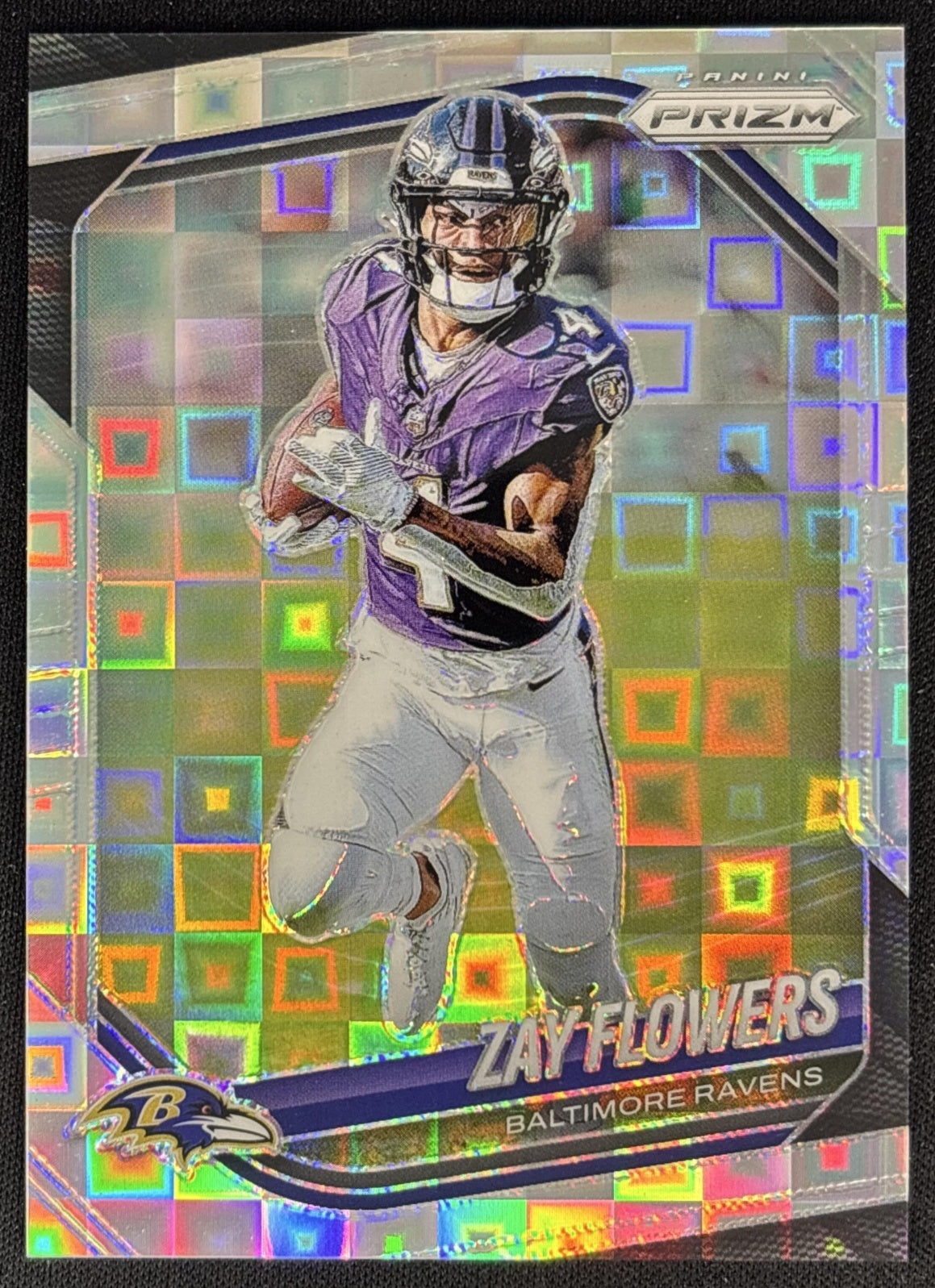 Zay Flowers 2025 Panini Prizm Pandora /400 Ravens Sports Trading Cards