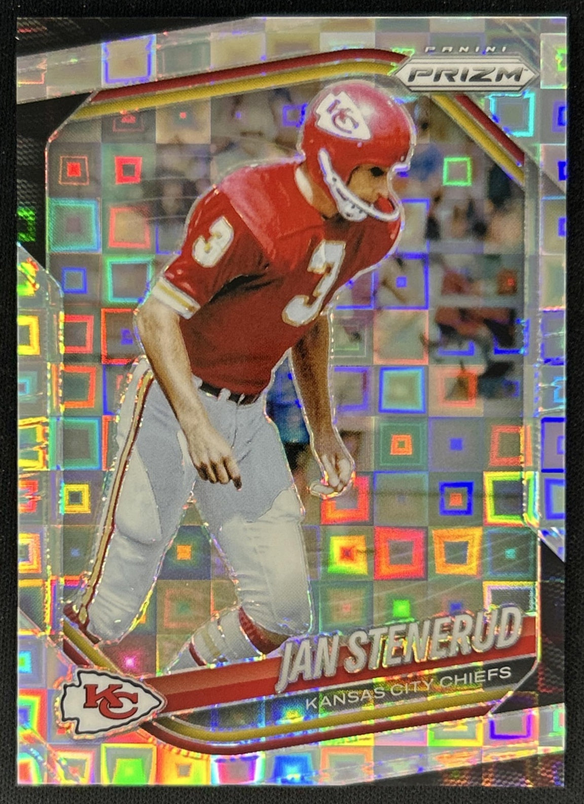 Jan Stenerud 2025 Panini Prizm Pandora /400 Chiefs Football