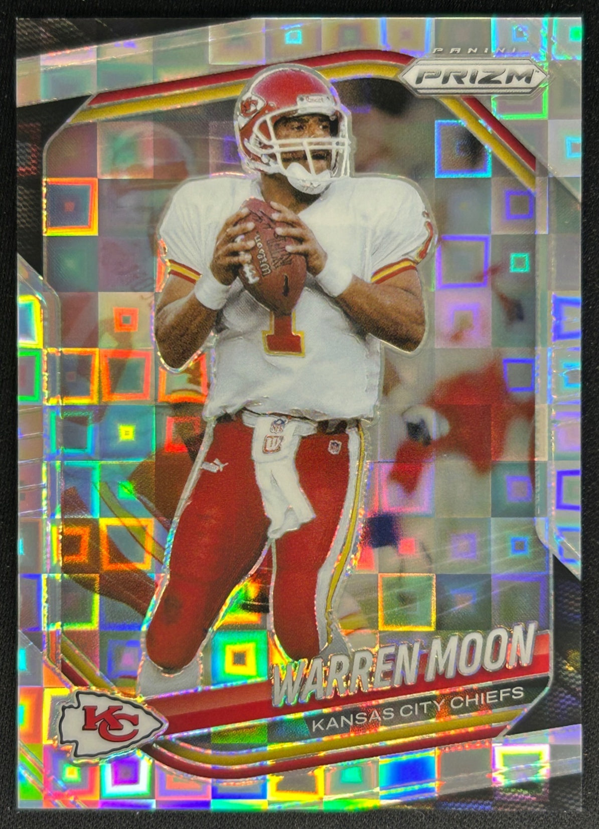 Warren Moon 2025 Panini Prizm Pandora /400 Chiefs Sports Trading Cards