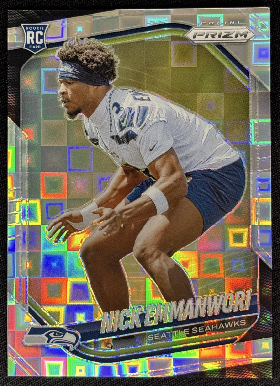 Nick Emmanwori 2025 Panini Prizm Pandora /400 Seahawks Sports Trading Cards
