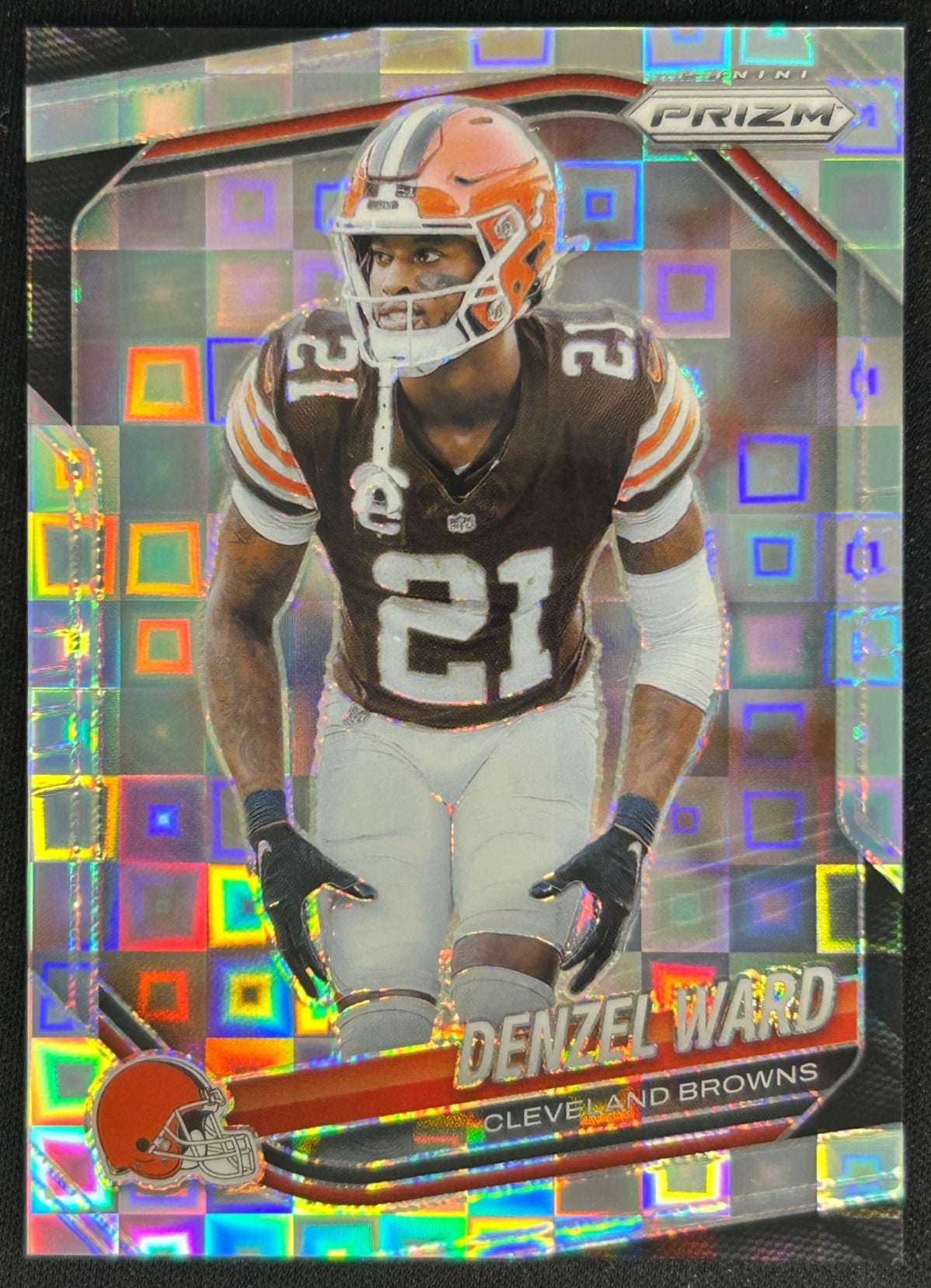 Denzel Ward 2025 Panini Prizm Pandora /400 Browns Sports Trading Cards
