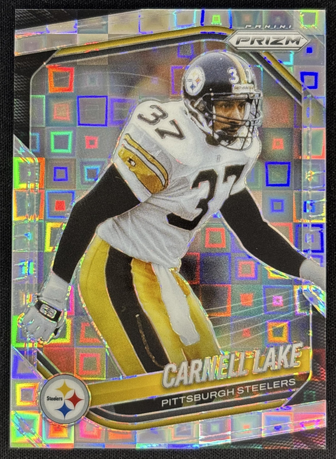 Carnell Lake 2025 Panini Prizm Pandora /400 Steelers Sports Trading Cards