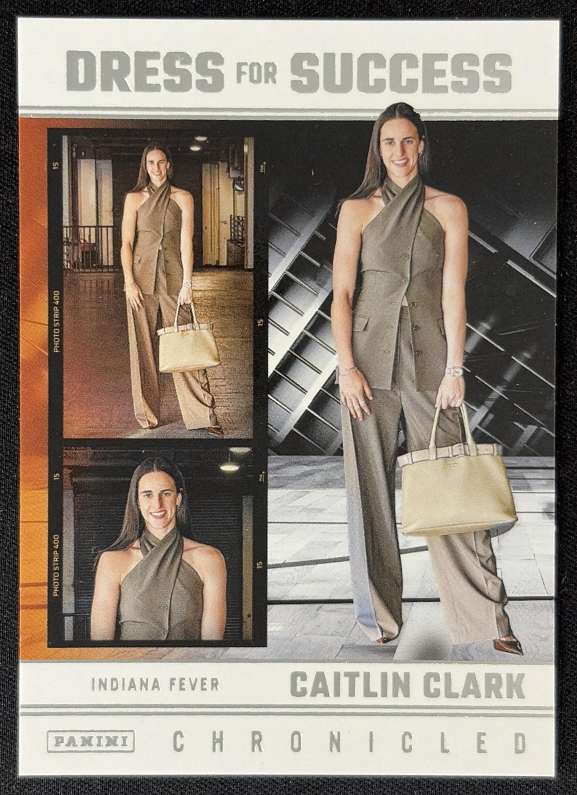 Caitlin Clark 2025 Panini Chronicled Dress For Success Fever 61