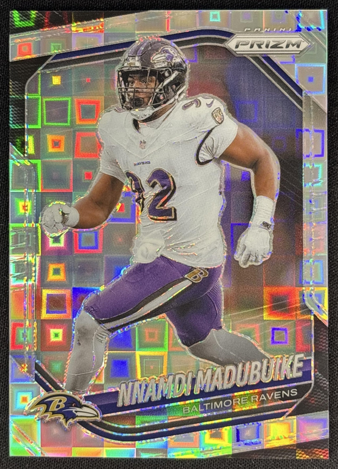 Nnamdi Madubuike 2025 Panini Prizm Pandora /400 Ravens Sports Trading Cards
