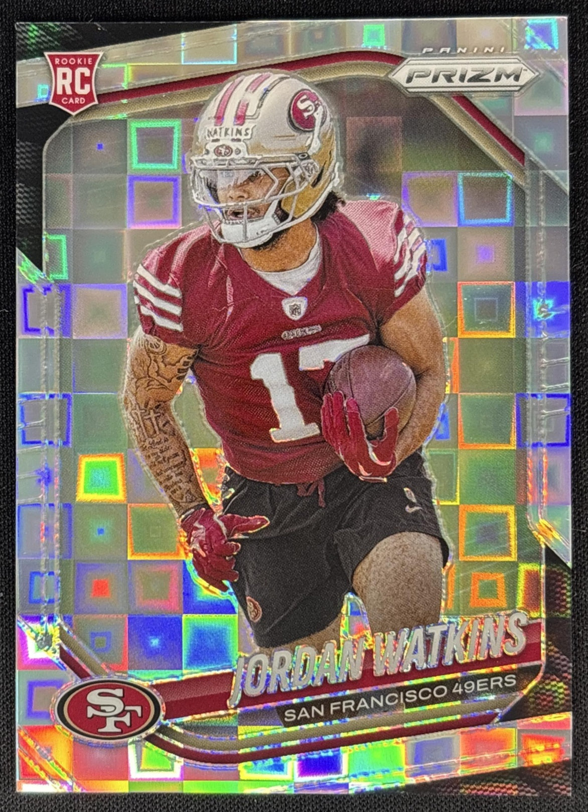 Jordan Watkins 2025 Panini Prizm Pandora /400 49ers Sports Trading Cards