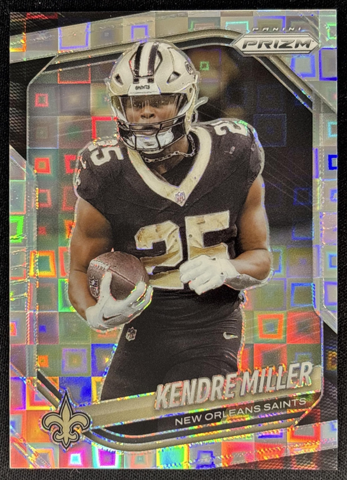 Kendre Miller 2025 Panini Prizm Pandora /400 Saints Sports Trading Cards