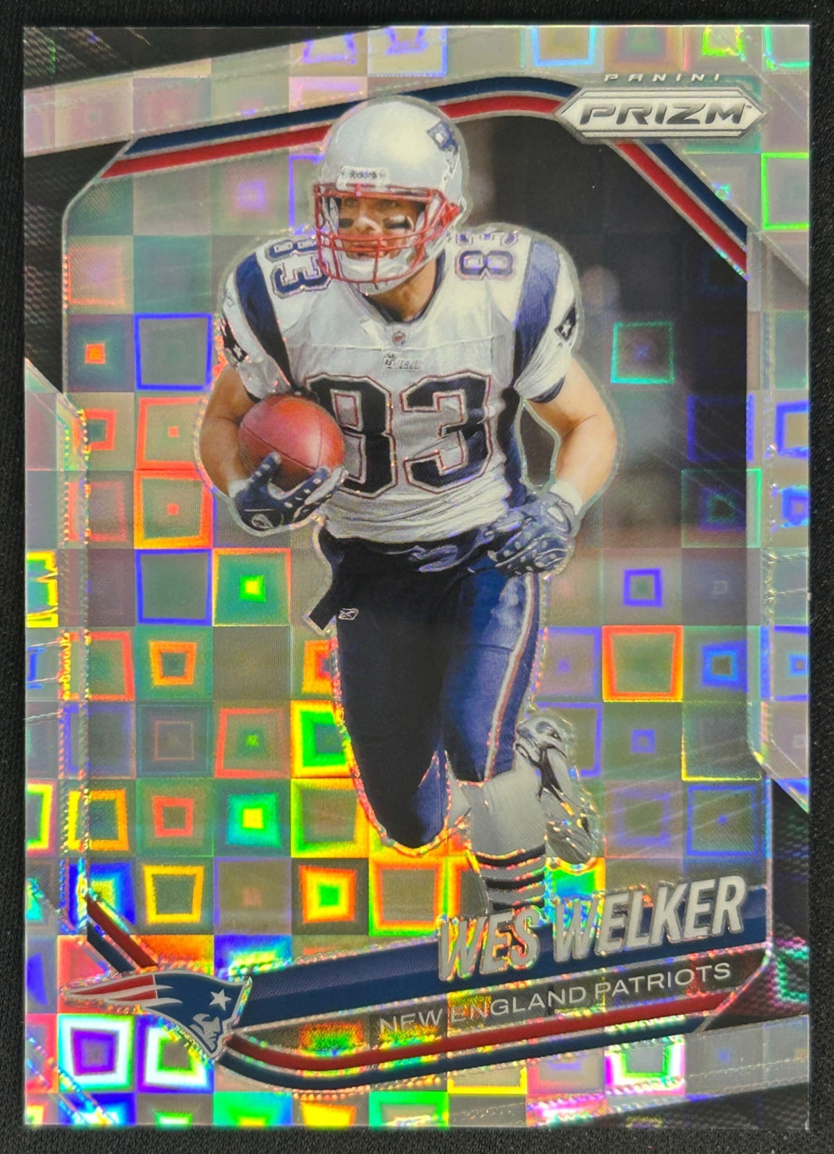Wes Welker 2025 Panini Prizm Pandora /400 Patriots Sports Trading Cards