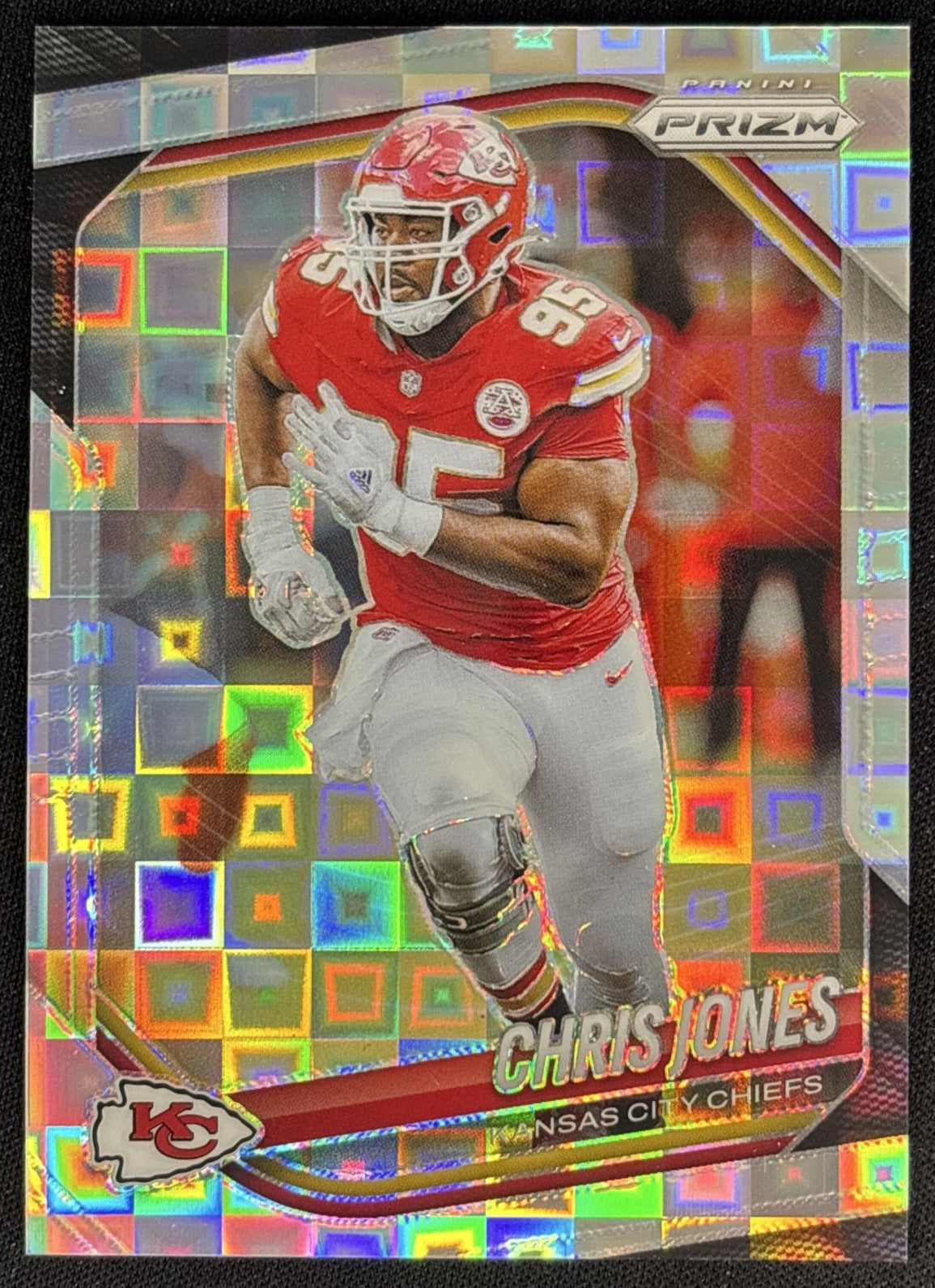 Chris Jones 2025 Panini Prizm Pandora /400 Chiefs Sports Trading Cards