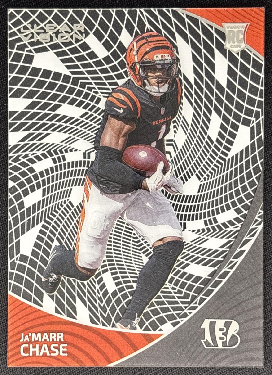 アンス ファティ Panini Chronicles ジャージナンバー 激レア！ Ja'Marr Chase 2021 Panini Chronicles Clear Vision Rookies Bengals