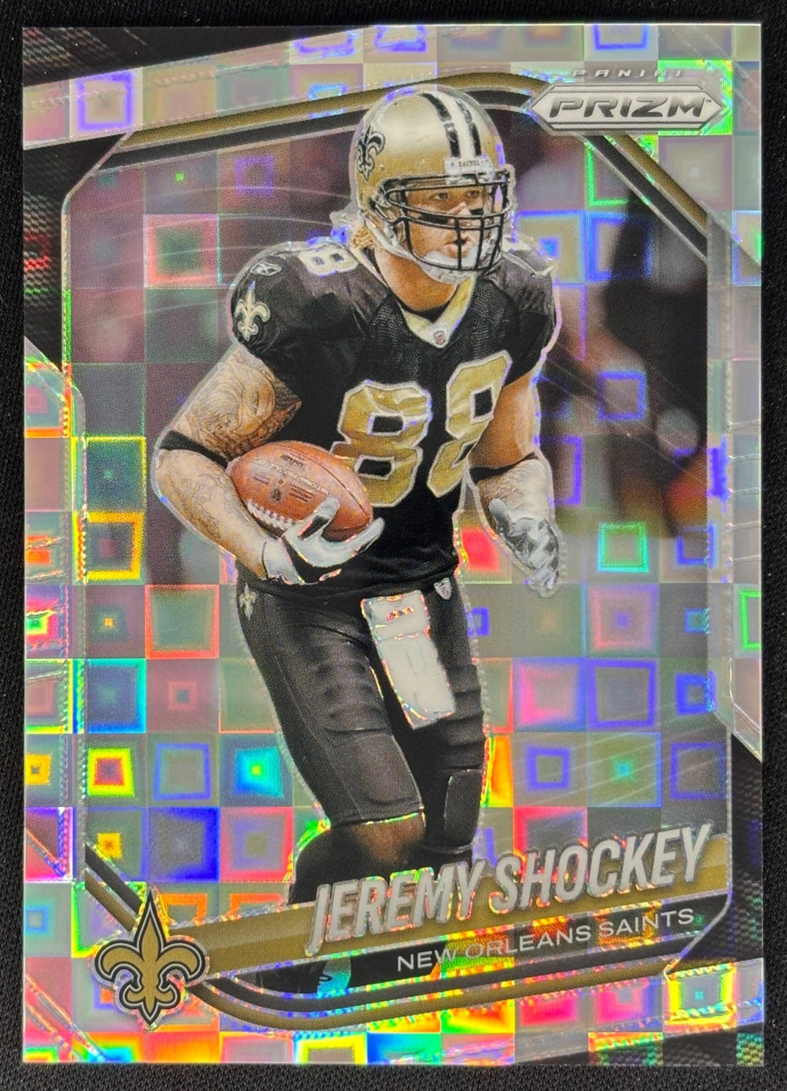 Jeremy Shockey 2025 Prizm Pandora /400 Saints Sports Trading Cards