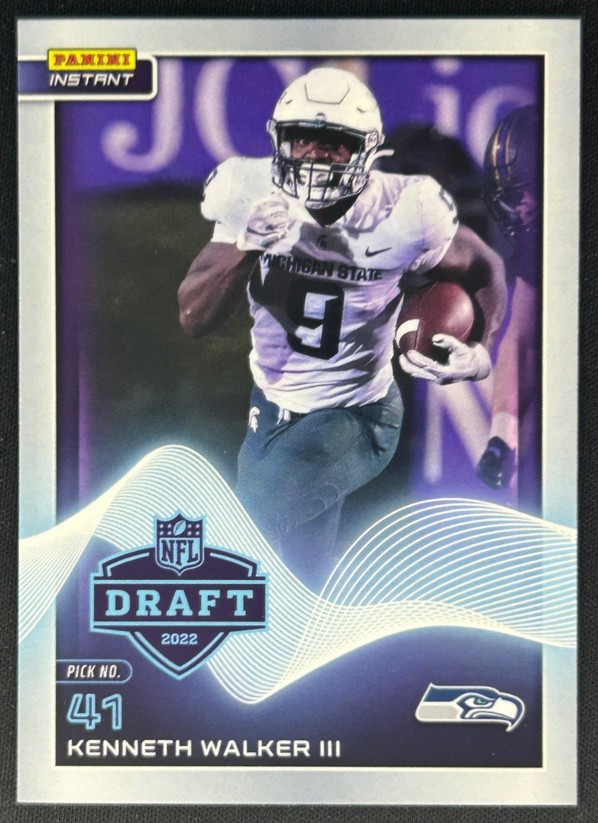 Kenneth Walker III 2022 Panini Instant NFL Draft N | Wayne Collection