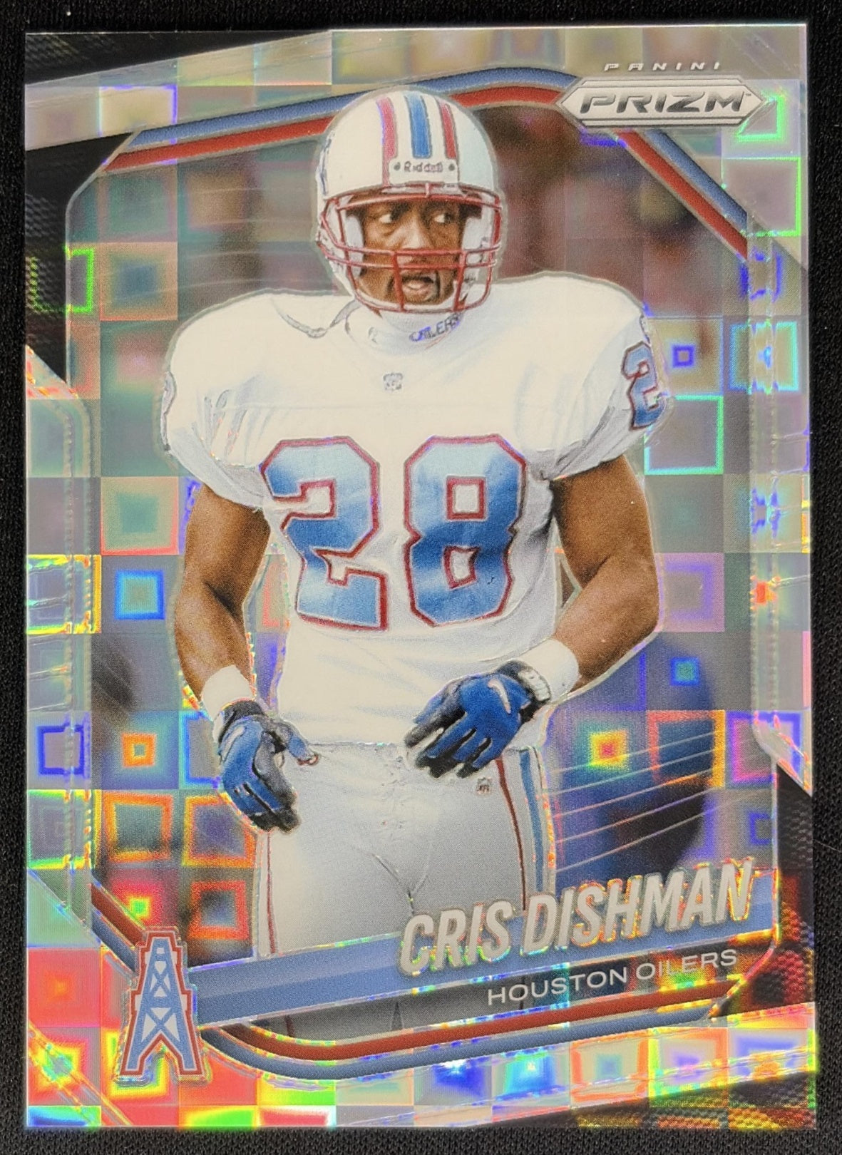 Cris Dishman 2025 Panini Prizm Pandora /400 Oilers Titans Sports Trading Card