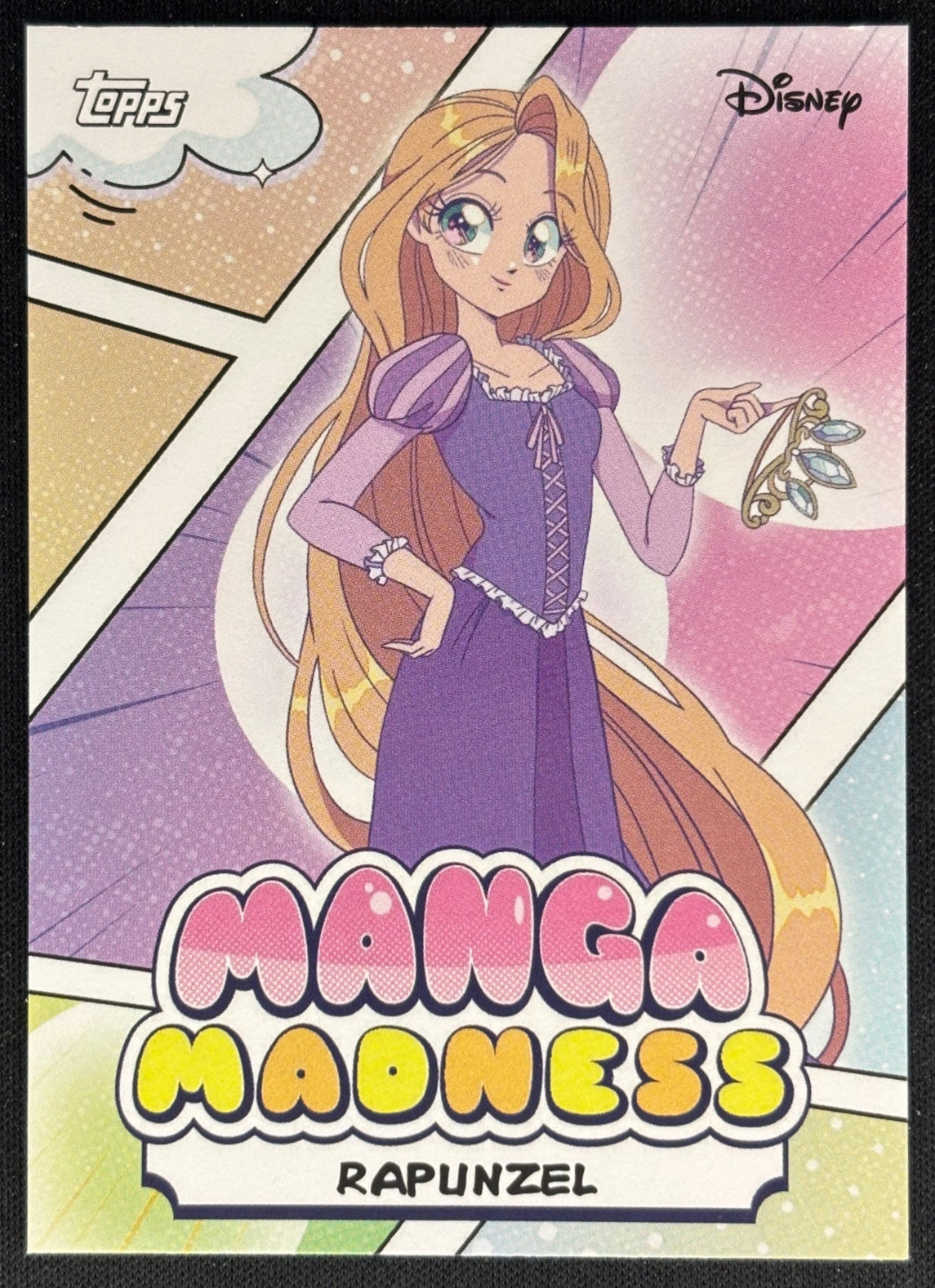 Rapunzel♡様 Rapunzel 2026 Topps Disney Neon Manga Madness | Wayne Collection