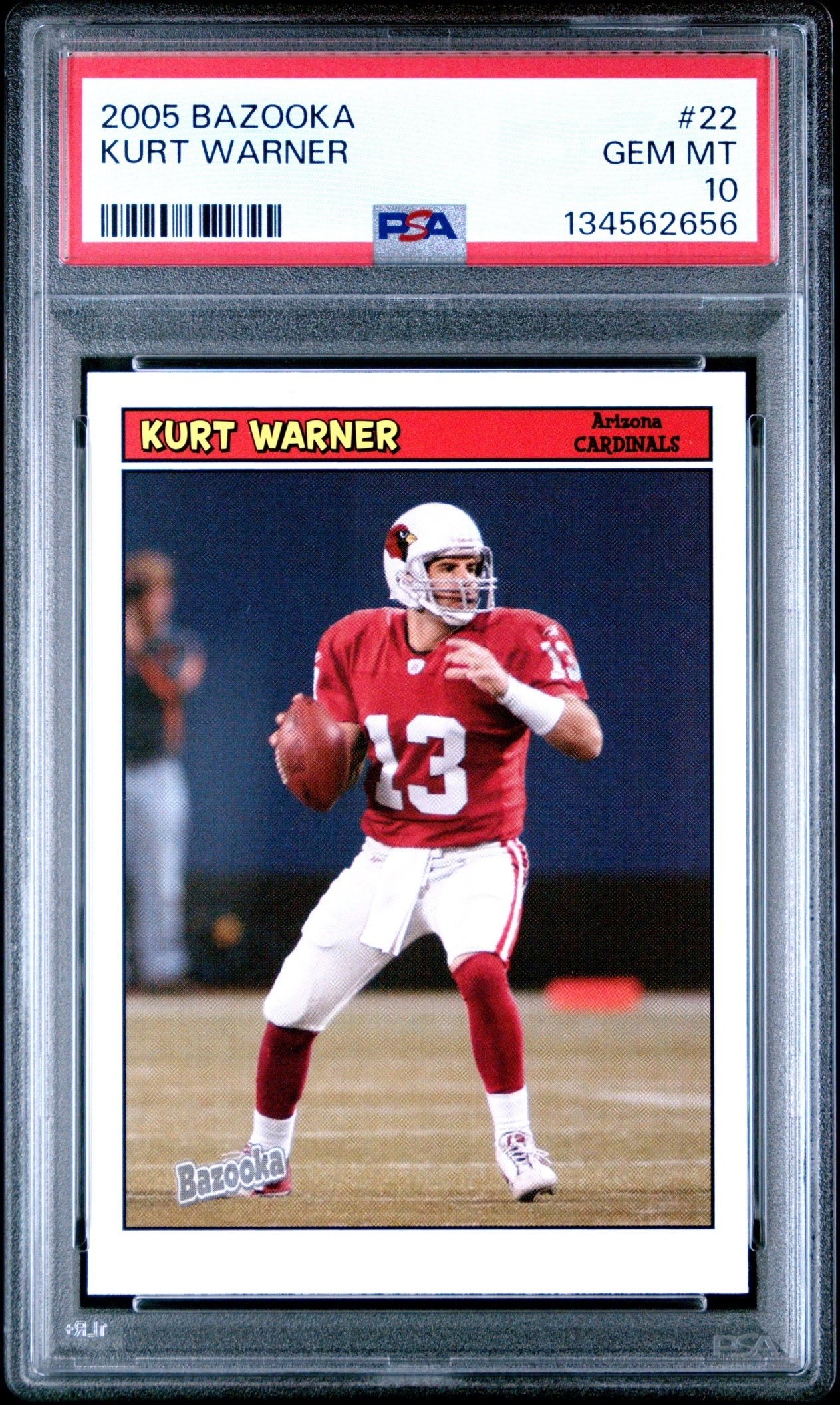 Kurt Warner 2005 Topps Bazooka PSA 10 Cardinals | Wayne Collection