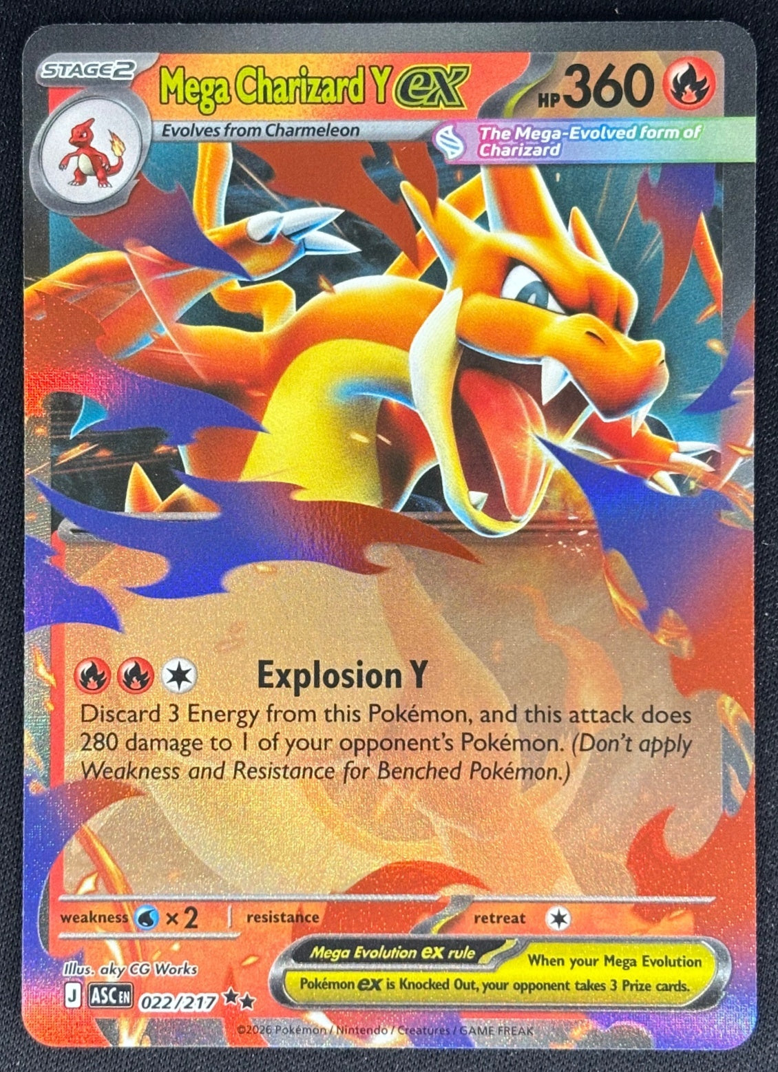 2026 ポケモンカード Mega Charizard Y ex PSA 9 Mega Charizard Y ex 2026 Pokemon Ascended Heroes | Wayne Collection