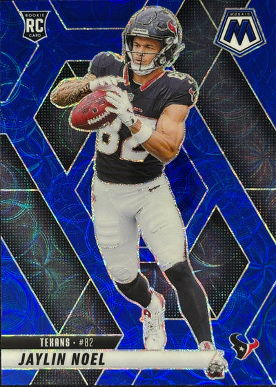 Jaylin Noel Mosaix Blue Scope Rookie Texans