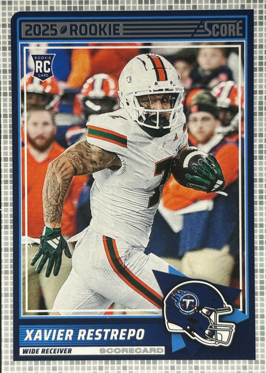 Xavier Restrepo Scoreboard Rookie Titans