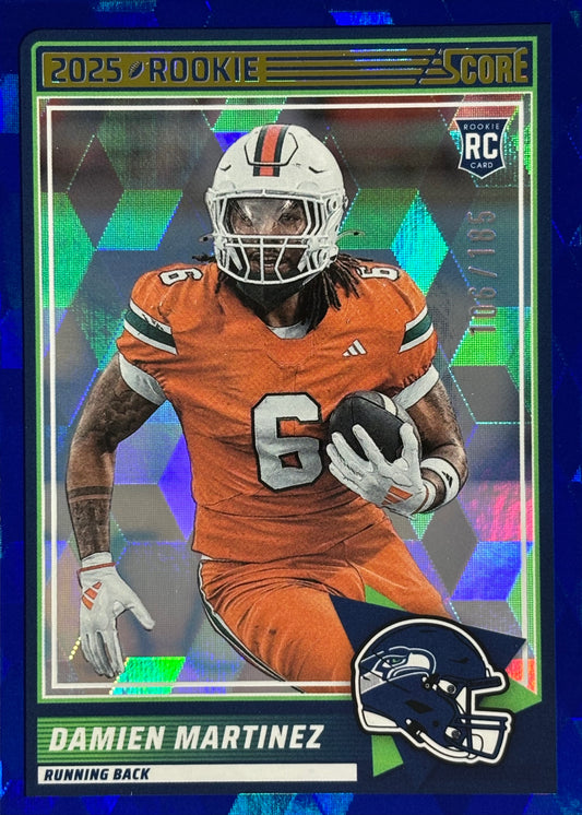 Damien Martinez Score /185 Rookie Seahawks