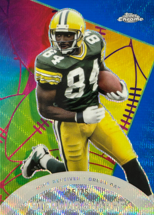 Sterling Sharpe All-Etch Blue Wave 75/75 Packers