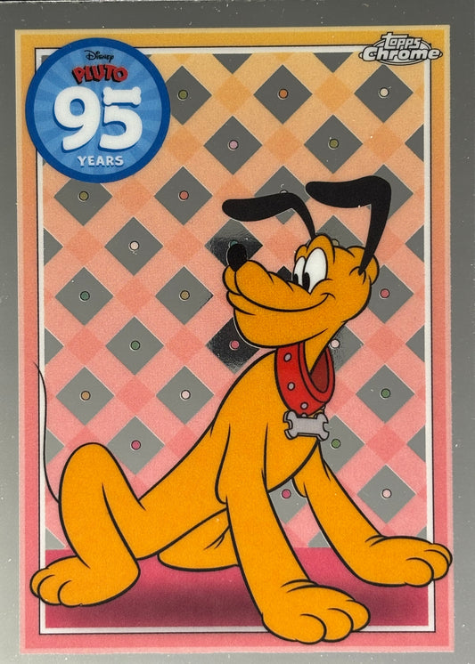 Pluto 95 Years Topps Chrome Disney