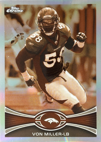 Von Miller Topps Chrome Sepia /99 Broncos