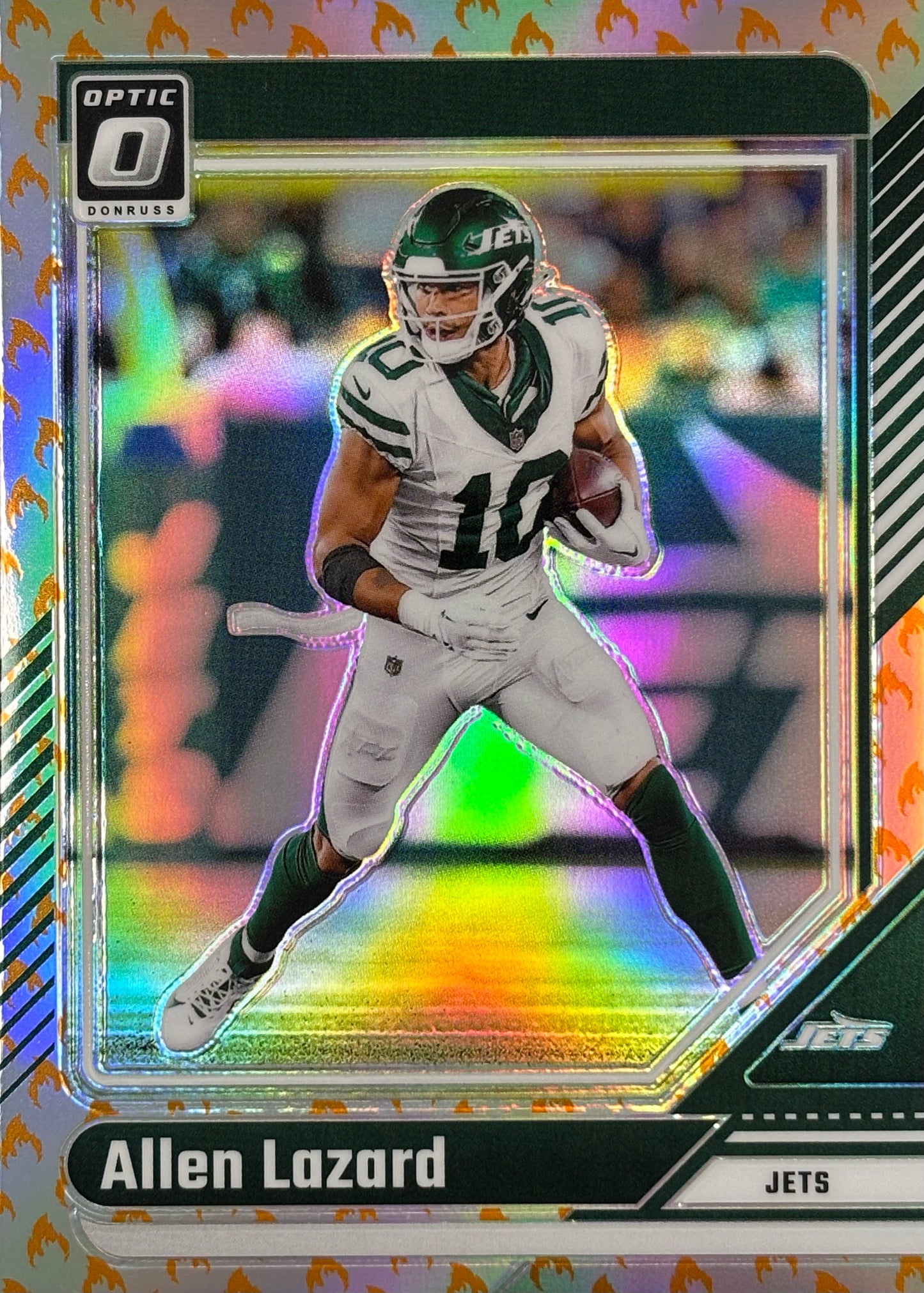 Allen Lazard Optic Fire Emoji Jets