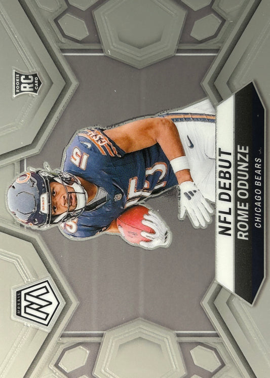 Rome Odunze Mosaic NFL Debut Bears