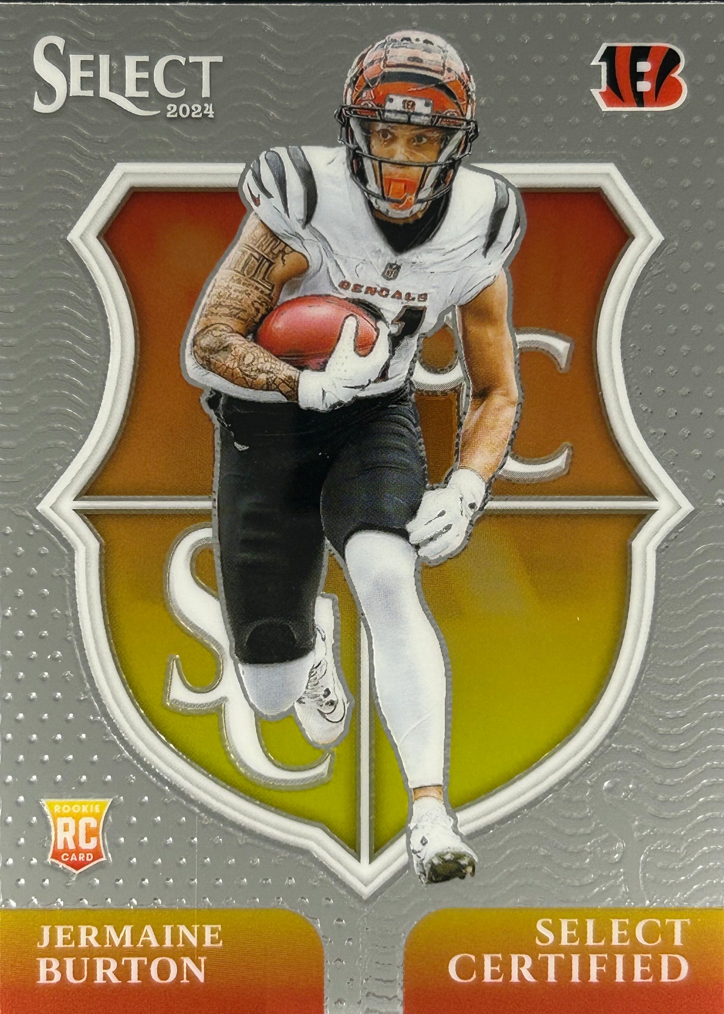 Jermaine Burton Select Certified Rookie Bengals