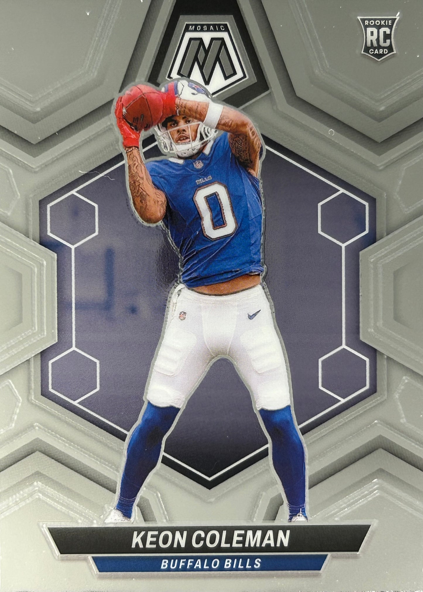 Keon Coleman Mosaic Rookie Bills