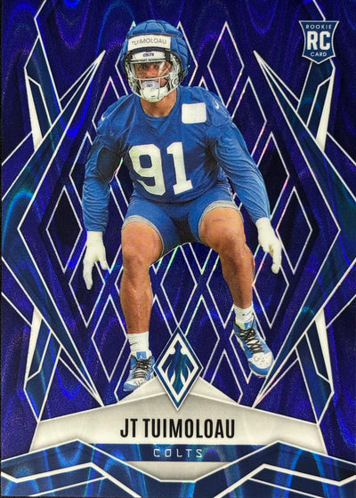 JT Tuimoloau Phoenix Blue Seismic /35 Rookie Colts