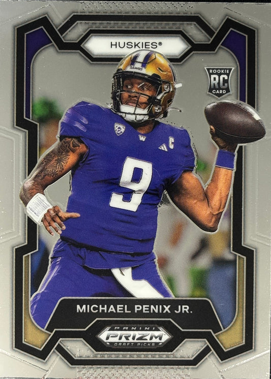 Michael Penix Jr. Prizm Draft Rookie Falcons