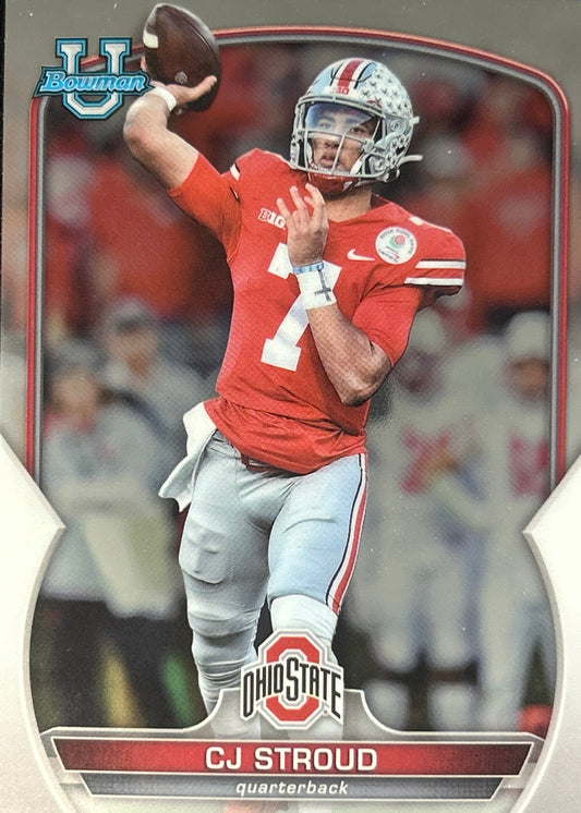 CJ Stroud Bowman U Chrome Texans