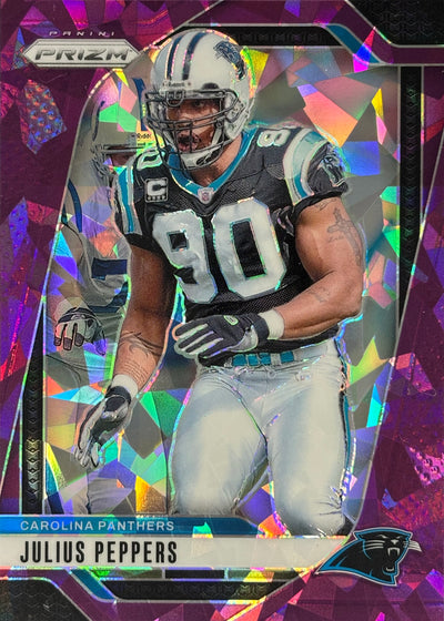 Julius Peppers Prizm Purple Ice /225 Panthers