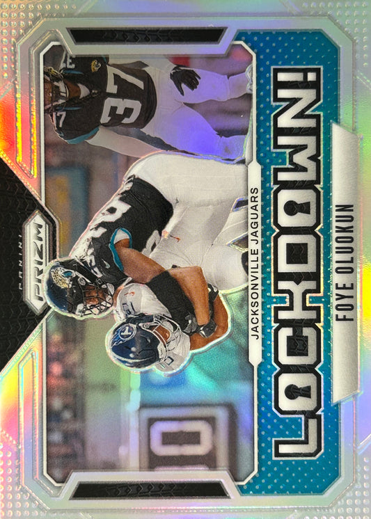 Foye Oluokun Prizm Lockdown! Silver Jaguars