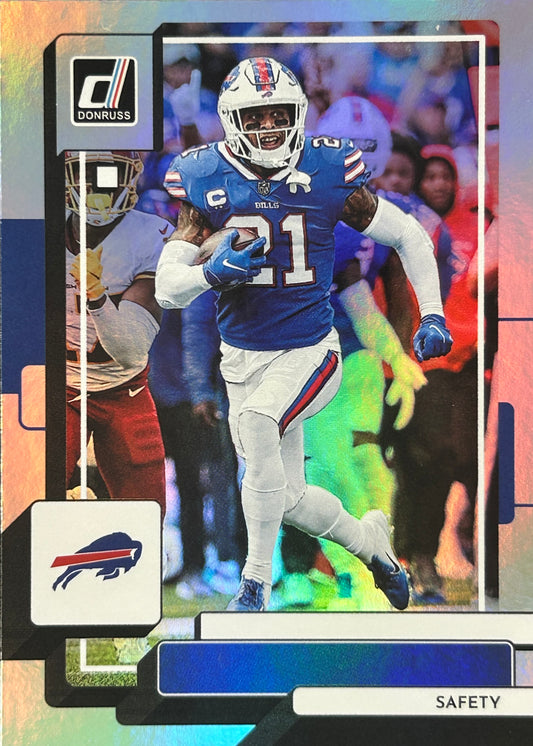 Jordan Poyer Donruss No Name Bills