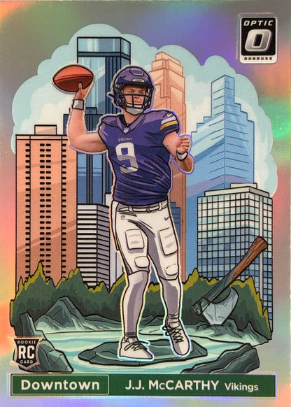 JJ McCarthy Optic Downtown! Rookie Vikings