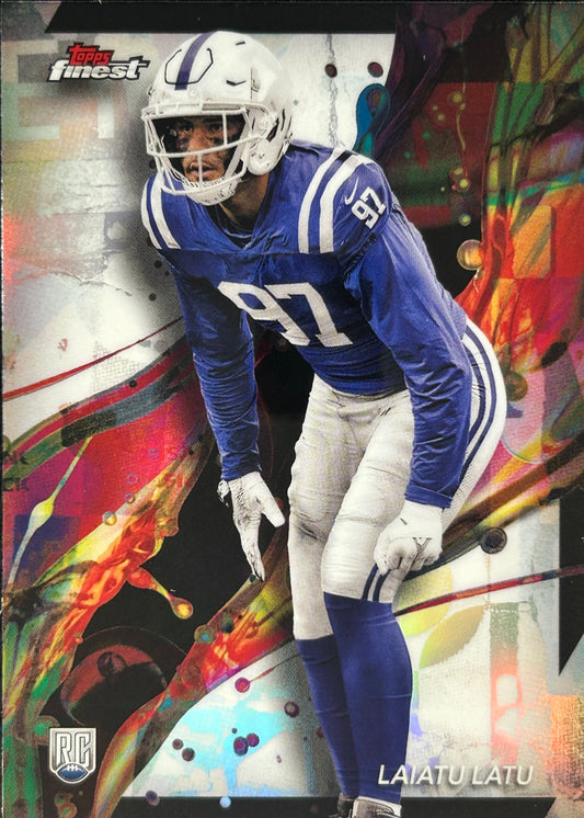 Laiatu Latu Finest Refractor Rookie