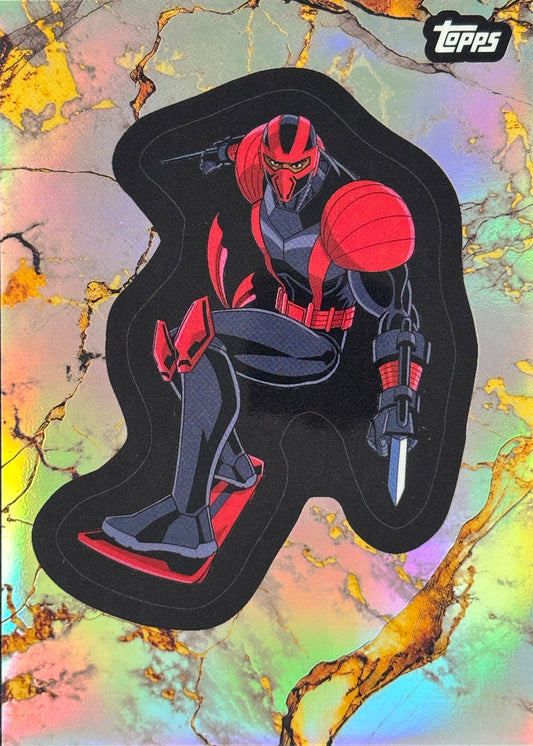 Night Thrasher Comic Book Heroes Refractor Marvel