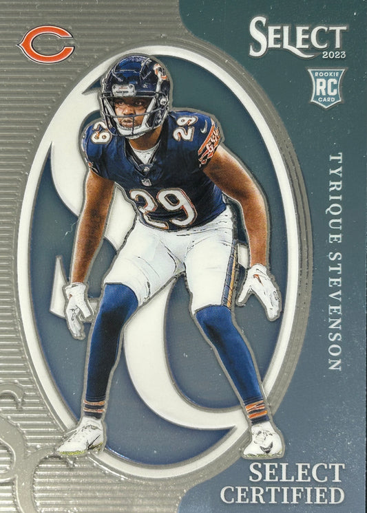 Tyrique Stevenson Select Certified Rookie Bears