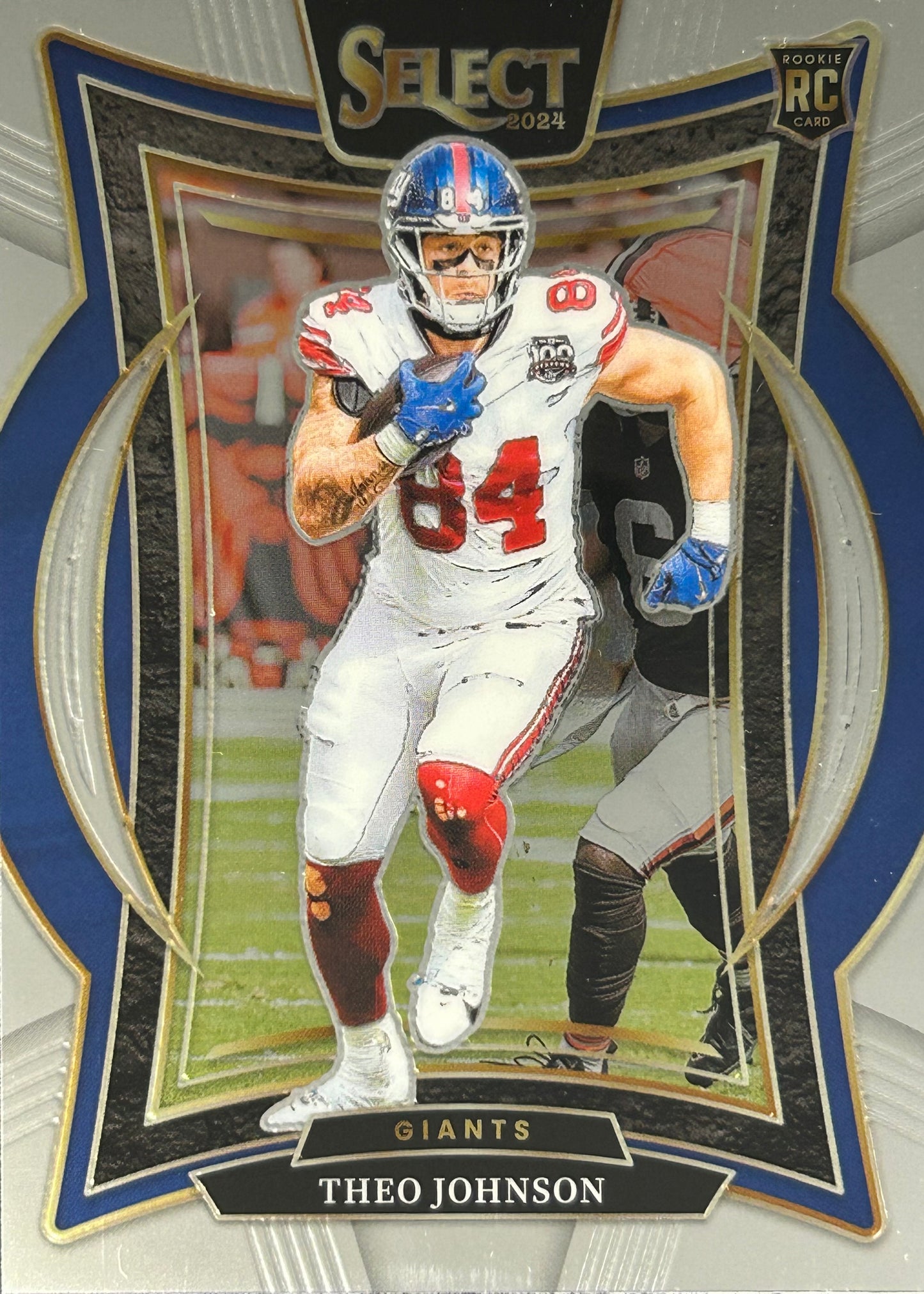 Theo Johnson Select Rookie Giants Sports Card