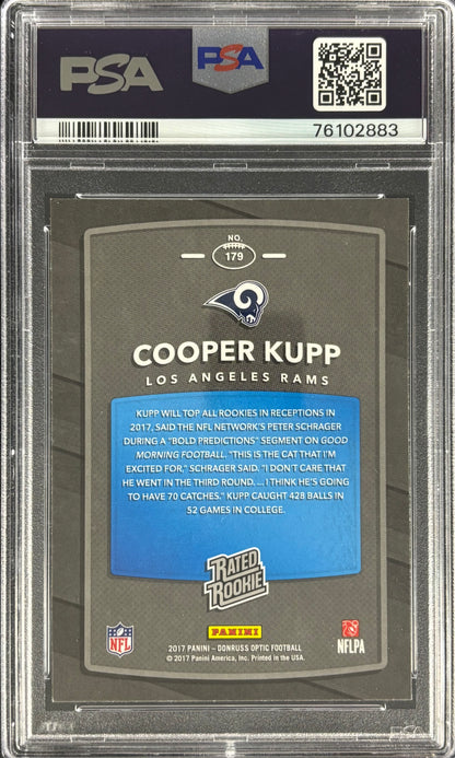 Cooper Kupp Optic Rated Rookie PSA 6 Rams