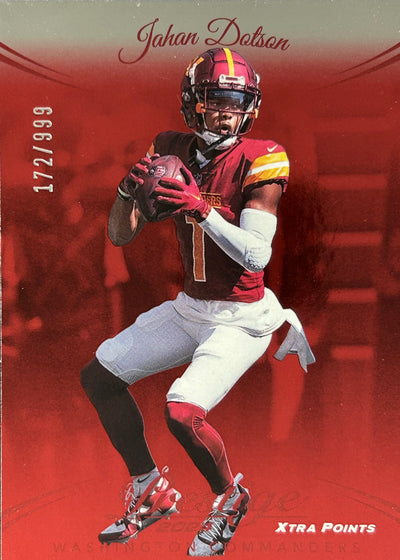 Jahan Dotson Prestige Red /999 Commanders