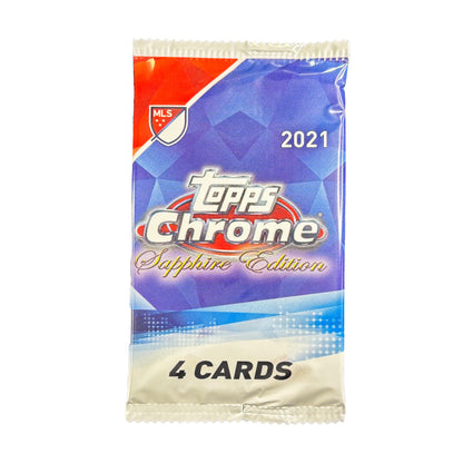 2021 Topps Chrome Sapphire Edition MLS Hobby Pack