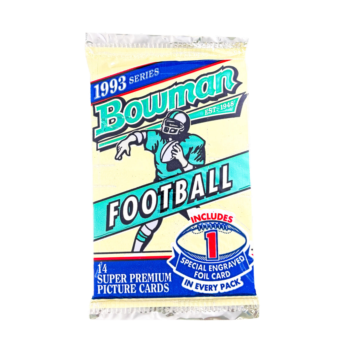 1993 Bowman Football Hobby Pack Sports Card