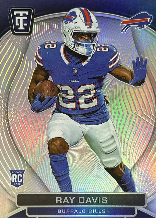 Ray Davis Totally Certified Silver Rookie Bills