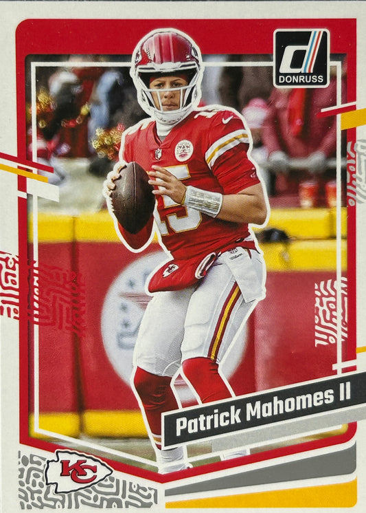 Patrick Mahomes Donruss Chiefs