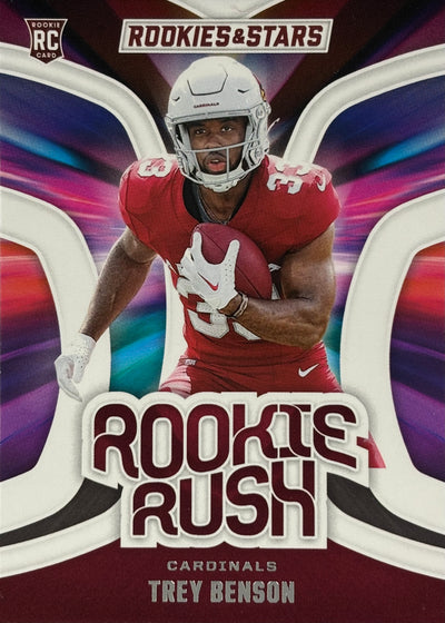 Trey Benson Rookie Rush Cardinals