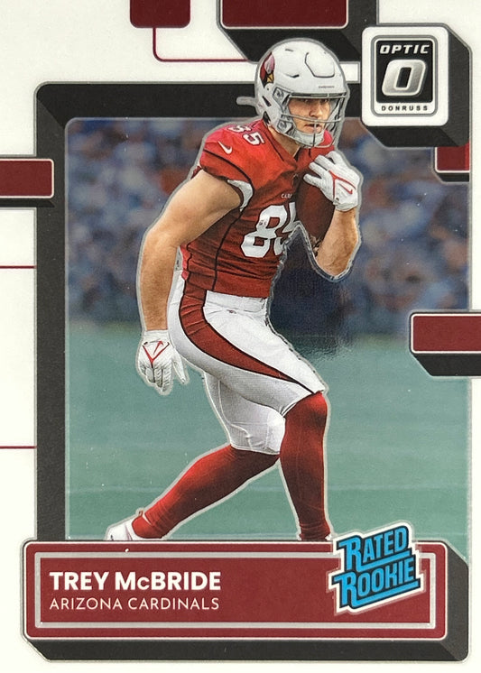 Trey McBride Optic Rated Rookie Cardinals