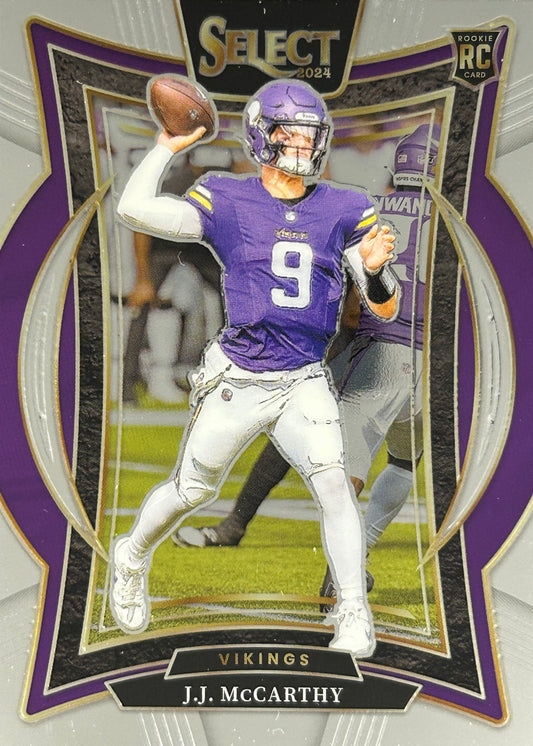 JJ McCarthy Select Rookie Vikings