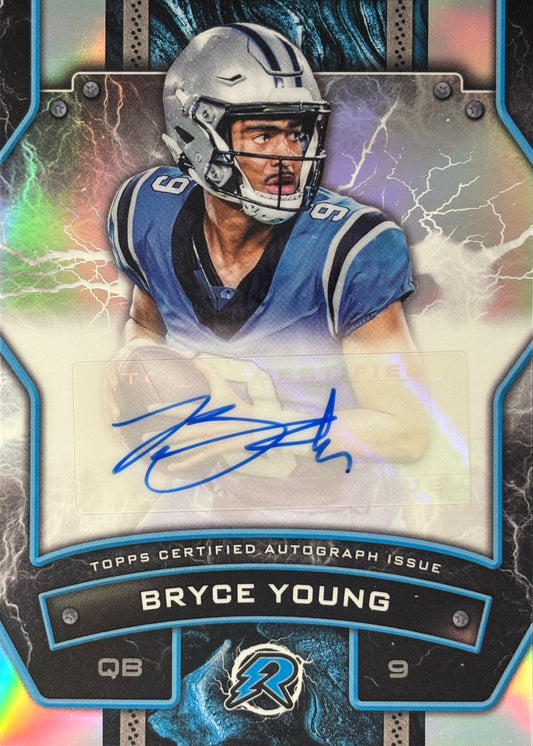 Bryce Young Resurgence Refractor Auto Rookie Panthers